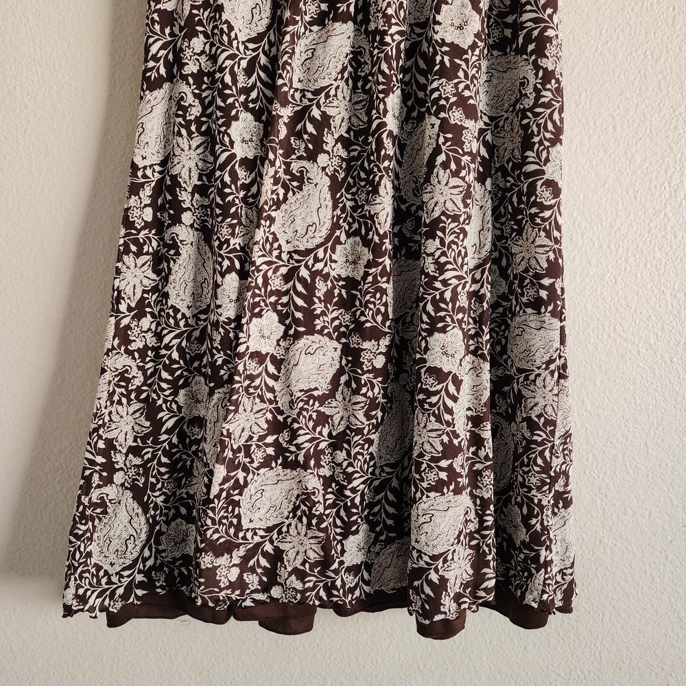 Apt. 9 Brown and White Floral Dress - Picture 4 of 9